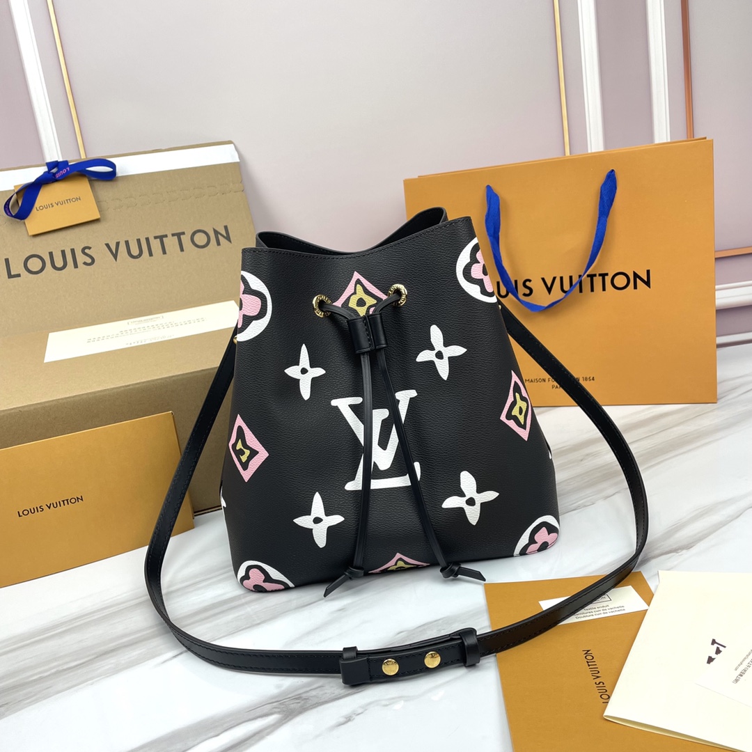 Louis Vuitton LV NeoNoe Bucket Bags Online Sale
 Black M45821