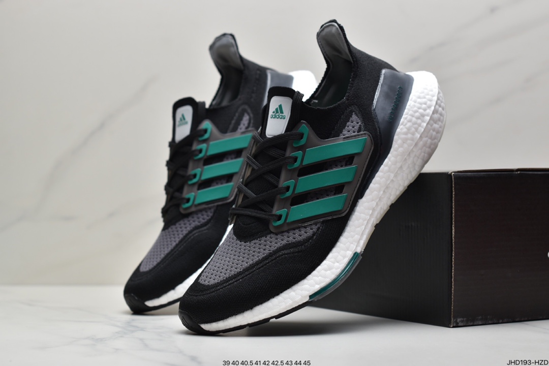 190 Ad Ultra Boost 21 Consortium 阿迪达斯新款厚底爆米花跑鞋 FY0350