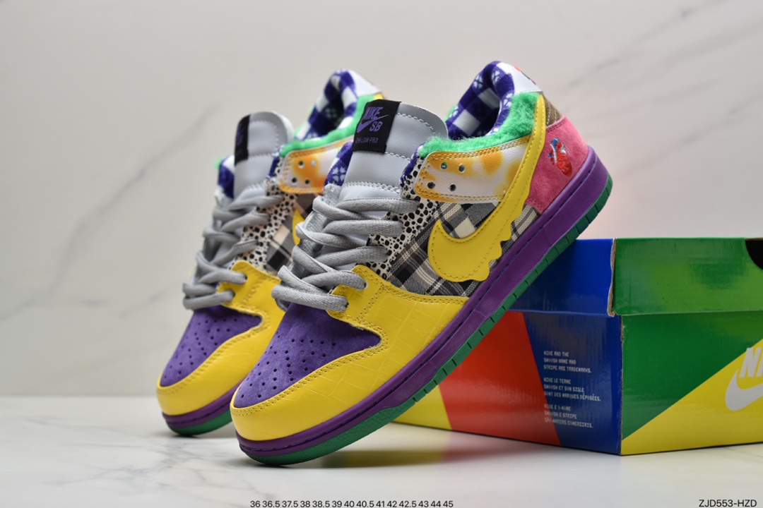 240 耐克 Nike SB”WhattheDunk”稀有限定超限量发行了300双”What TheDunk” 318403-175