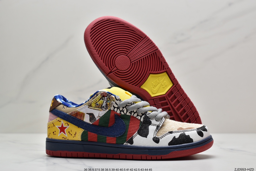 240 耐克 Nike SB”WhattheDunk”稀有限定超限量发行了300双”What TheDunk” 318403-175