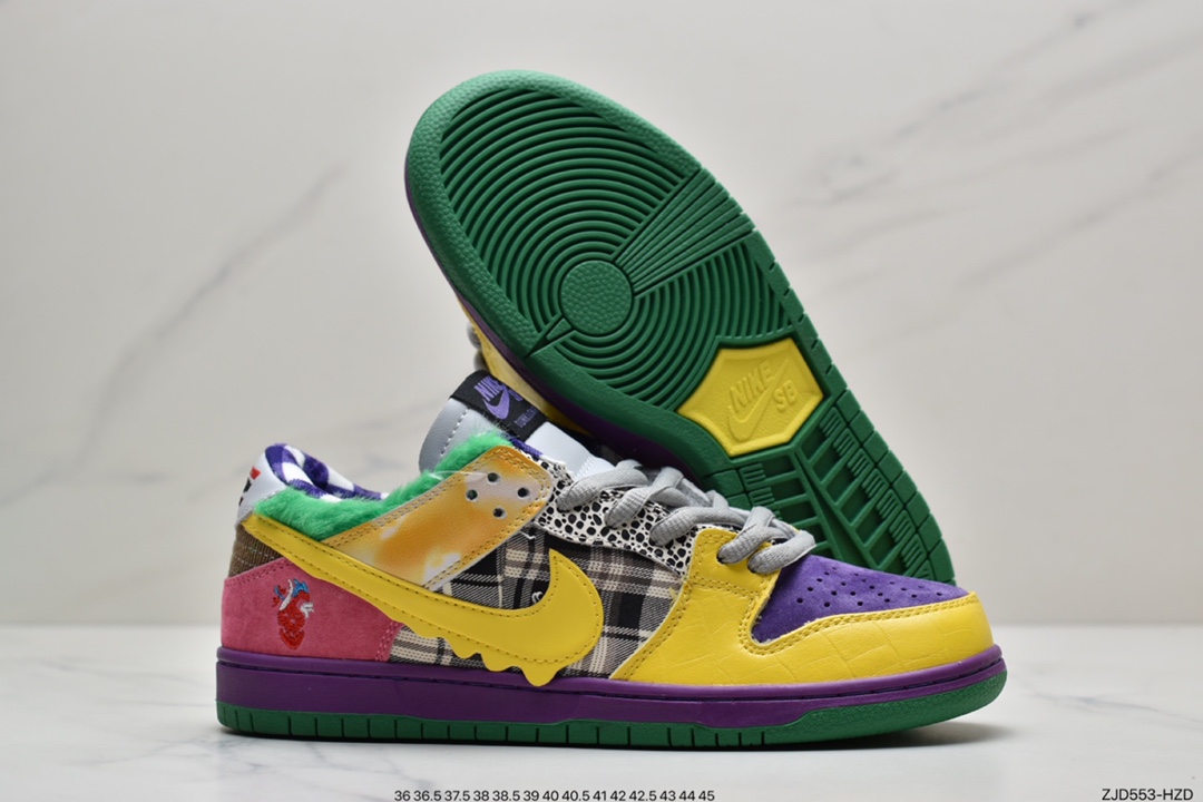 240 耐克 Nike SB”WhattheDunk”稀有限定超限量发行了300双”What TheDunk” 318403-175