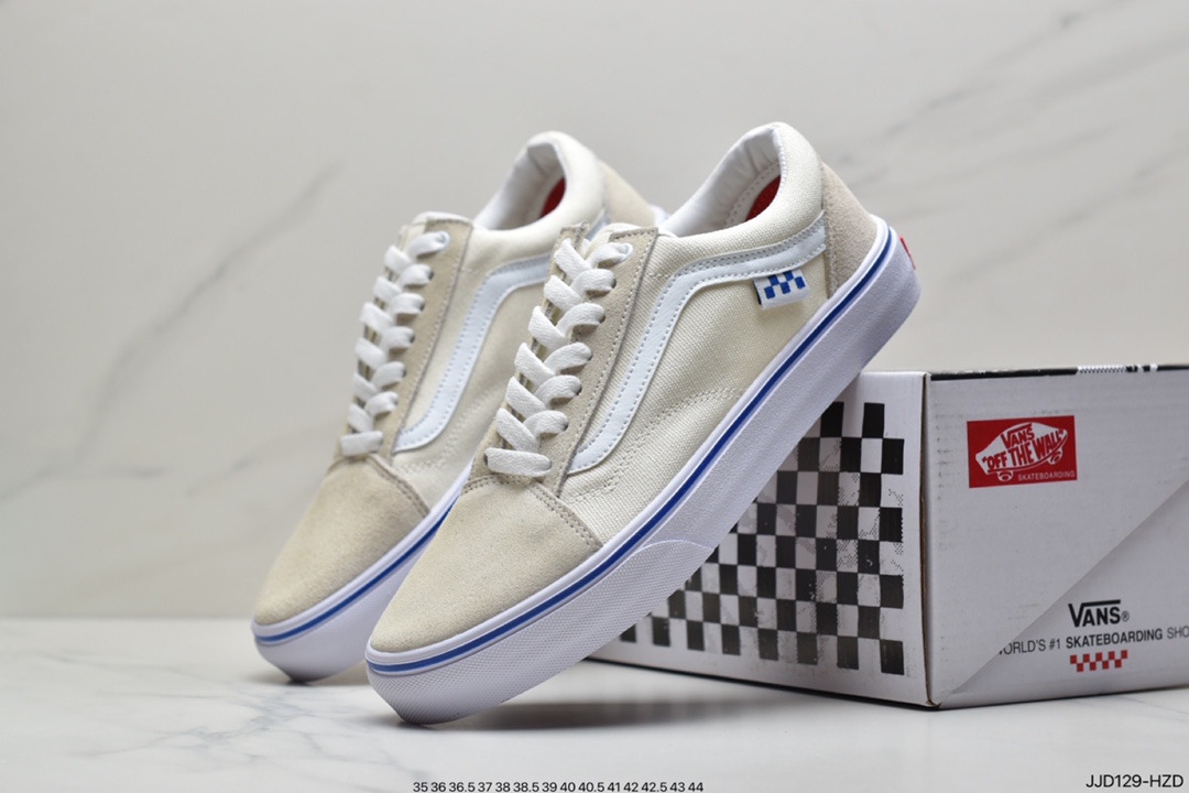 130 万斯范斯VANS  Old Skool  万斯经典款低帮男女滑板鞋