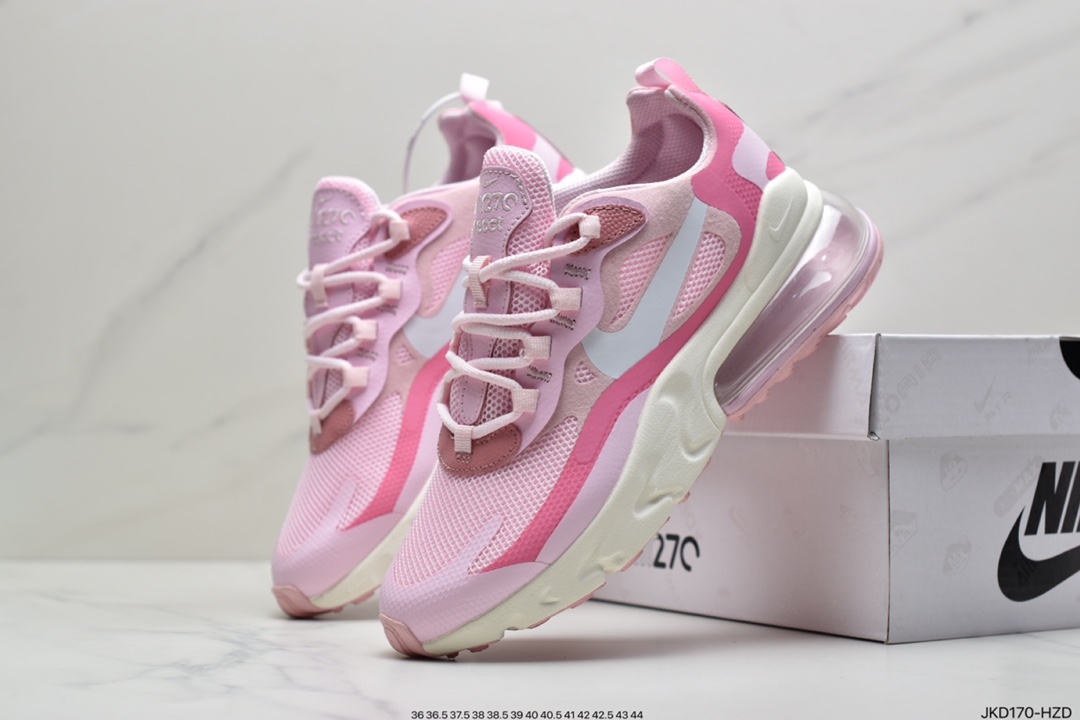 160 耐克Max 270 React Air Max 270V2 半气垫步跑鞋CZ0364-600