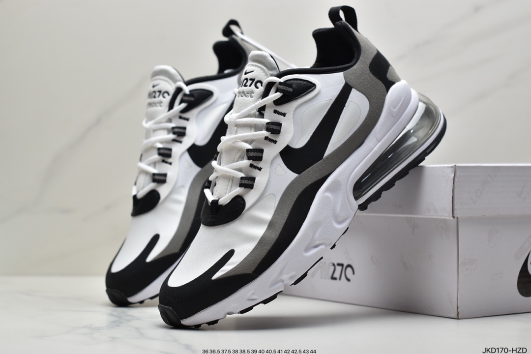 160 耐克Max 270 React Air Max 270V2 半气垫步跑鞋CZ0364-600