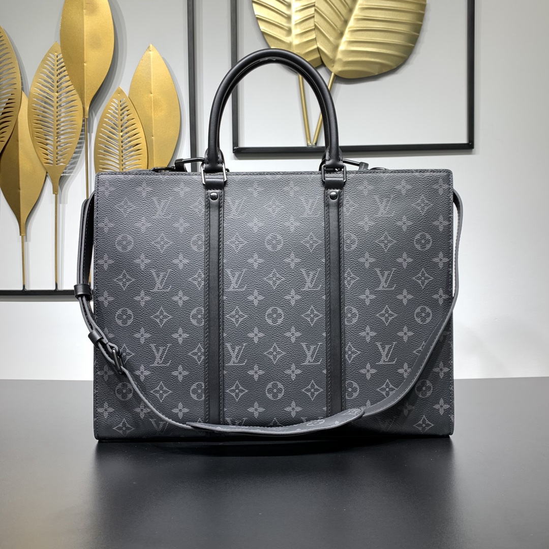 Website van topkwaliteit
 Louis Vuitton LV Sac Plat Tassen Aktetassen Monogram Canvas Casual M45265