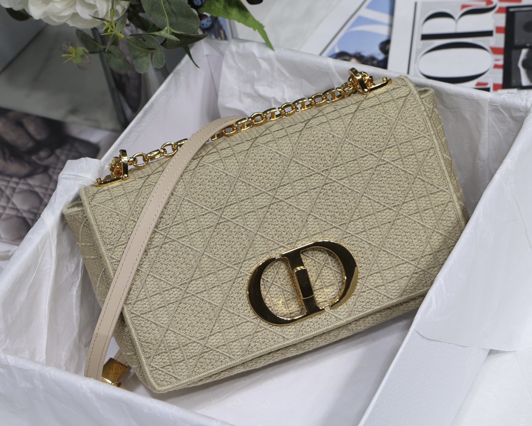 What is AAA quality
 Dior Caro Bags Handbags Embroidery Chains