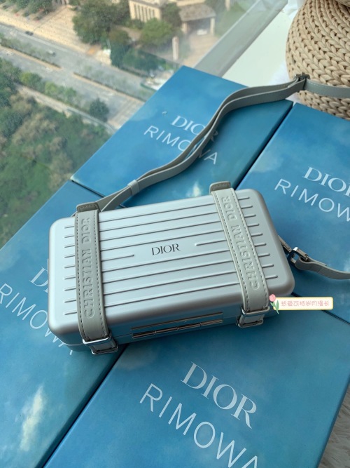 Dior x Rimowa Limited Edition Aluminum Crossbody Bag/Clutch - Unisex 1 Dior x Rimowa Limited Edition Aluminum Crossbody Bag/Clutch - Unisex
