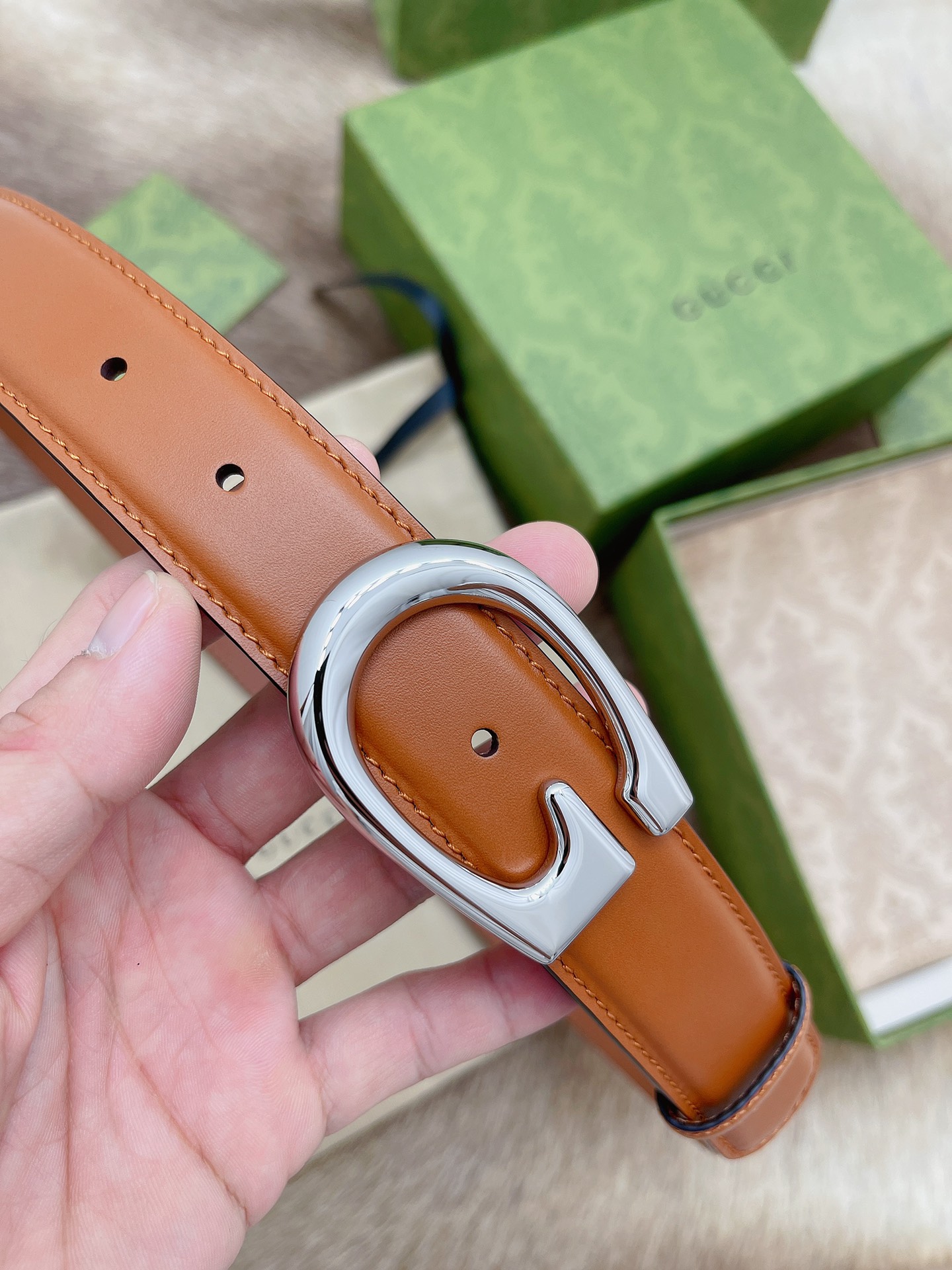 “Authentic Double G Specialty: Italian Trading Company Exports Solid Gold 3.0cm Model” - 图片 5