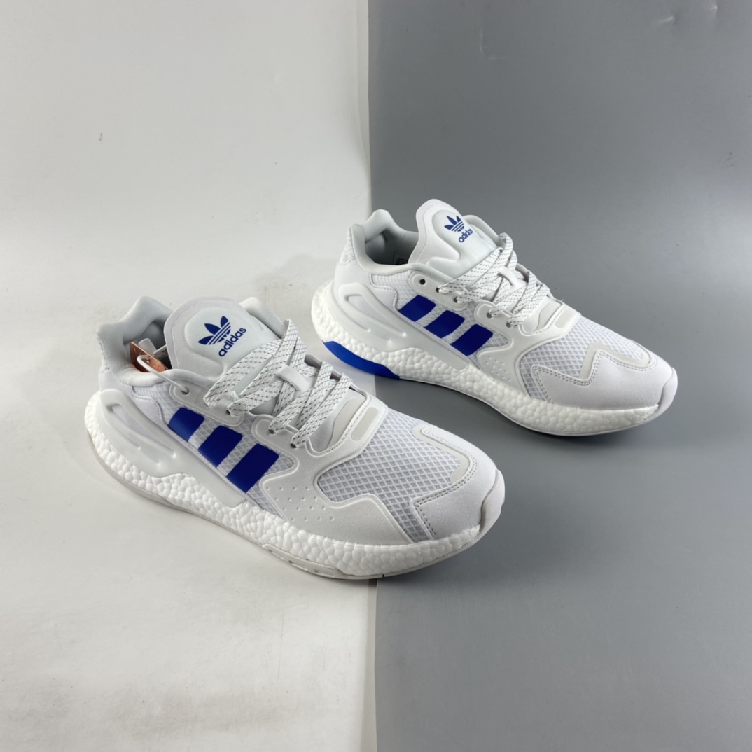 P220   Ad Originals 2020 Day Jogger Boost 三叶草2020版慢跑者系列高弹复古休闲运动跑鞋 夜行者二代 FW3021