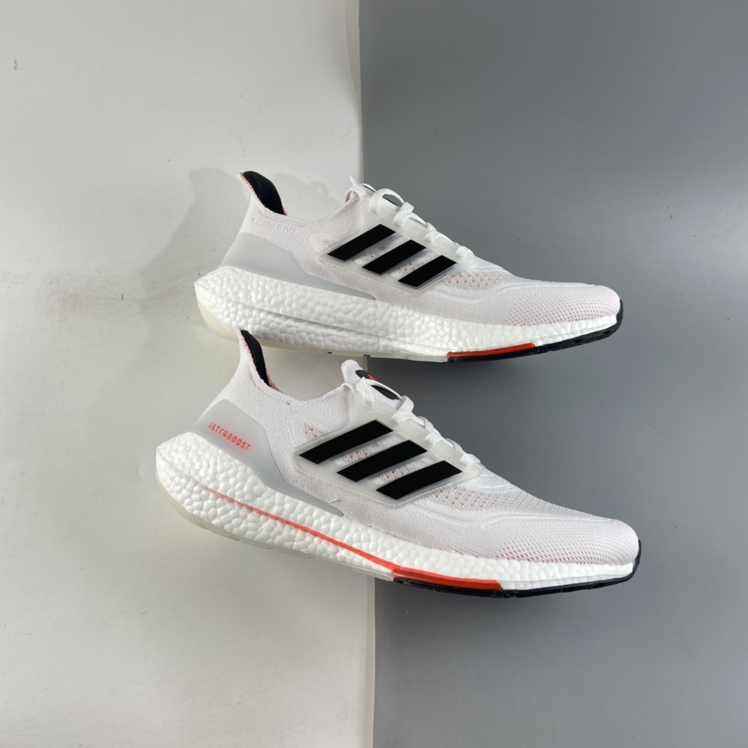 P220  AD UltraBoost 21 加厚爆米花袜套式针织鞋面休闲运动慢跑鞋 S23863