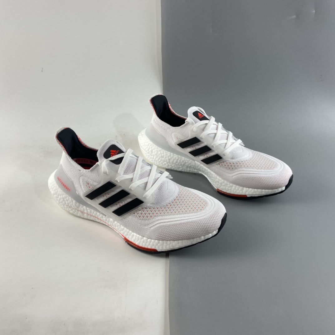 P220  AD UltraBoost 21 加厚爆米花袜套式针织鞋面休闲运动慢跑鞋 S23863