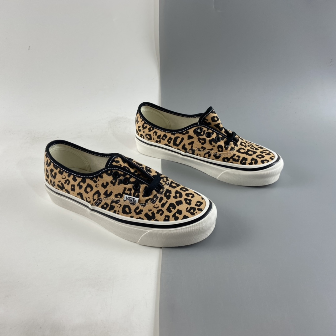 P120  Vans Authentic 44 DX 安纳海姆低帮豹纹男鞋女鞋板鞋 VN0A54F29GI