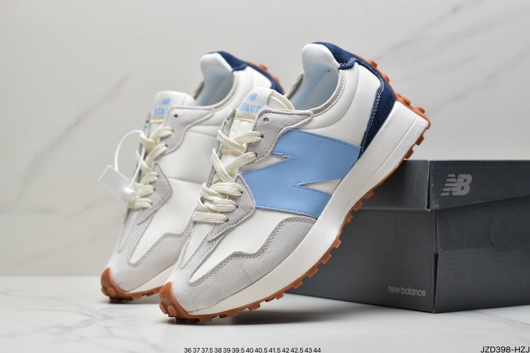 140 NB新百伦New Balance MS327 白蓝 系列复古休闲运动慢跑鞋WS327SZ