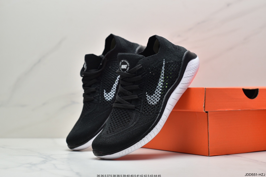 120 耐克Nike Free RN Flyknit 2018 赤足5.0二代轻跑鞋 942839