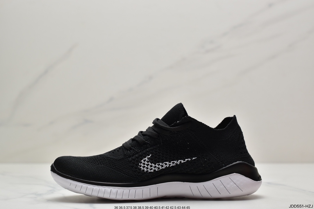 120 耐克Nike Free RN Flyknit 2018 赤足5.0二代轻跑鞋 942839