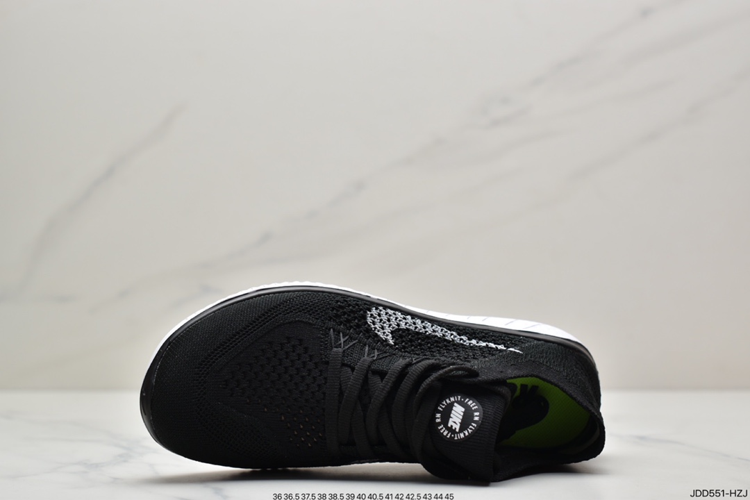 120 耐克Nike Free RN Flyknit 2018 赤足5.0二代轻跑鞋 942839