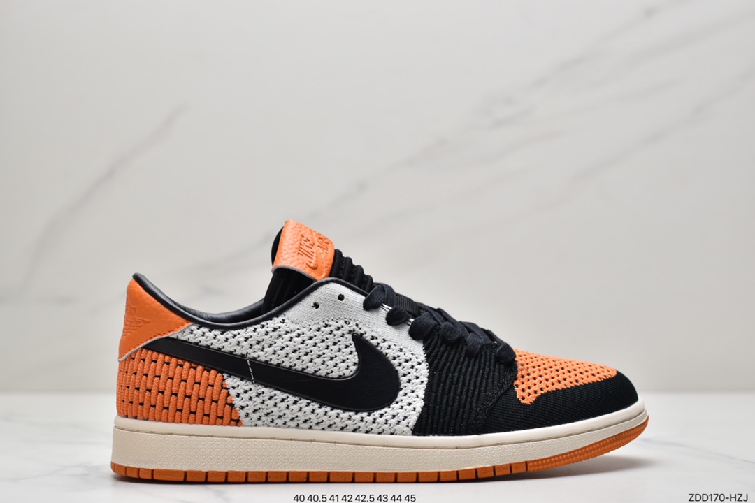 230 Air Jordan 1 Low Flyknit 扣碎 编织飞线 AJ1乔1低帮文化篮球鞋 AH4506-100