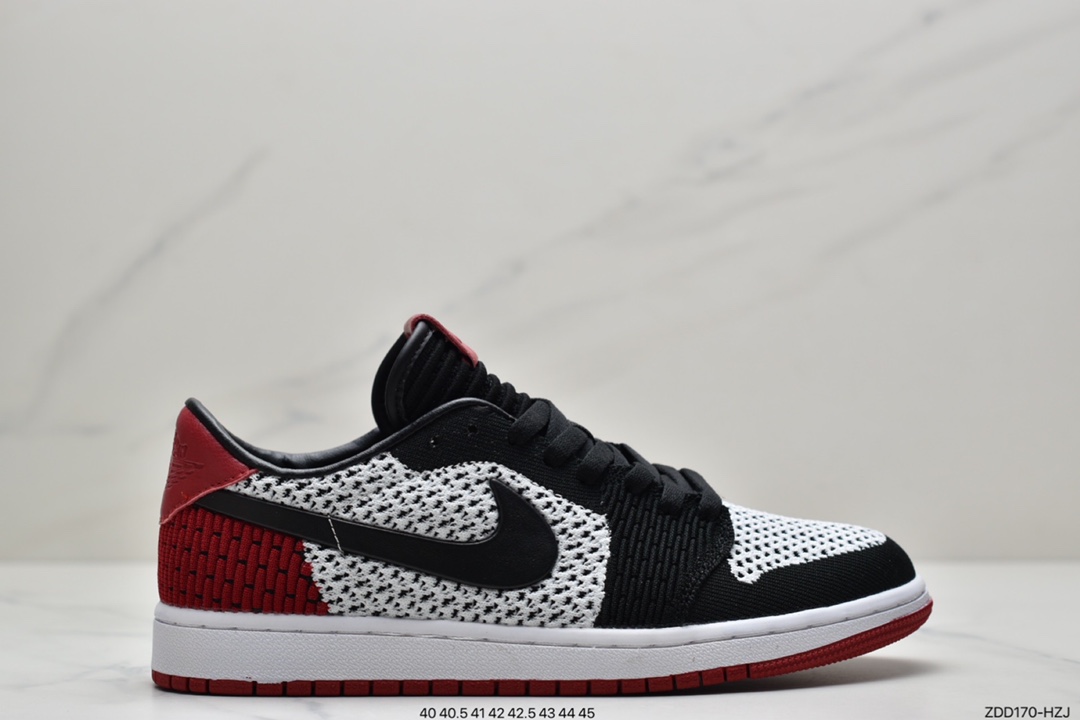 230 Air Jordan 1 Low Flyknit 扣碎 编织飞线 AJ1乔1低帮文化篮球鞋 AH4506-100