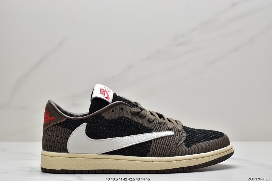 230 Air Jordan 1 Low Flyknit 扣碎 编织飞线 AJ1乔1低帮文化篮球鞋 AH4506-100