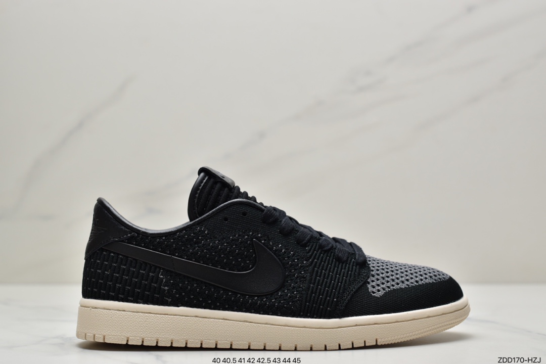 230 Air Jordan 1 Low Flyknit 扣碎 编织飞线 AJ1乔1低帮文化篮球鞋 AH4506-100