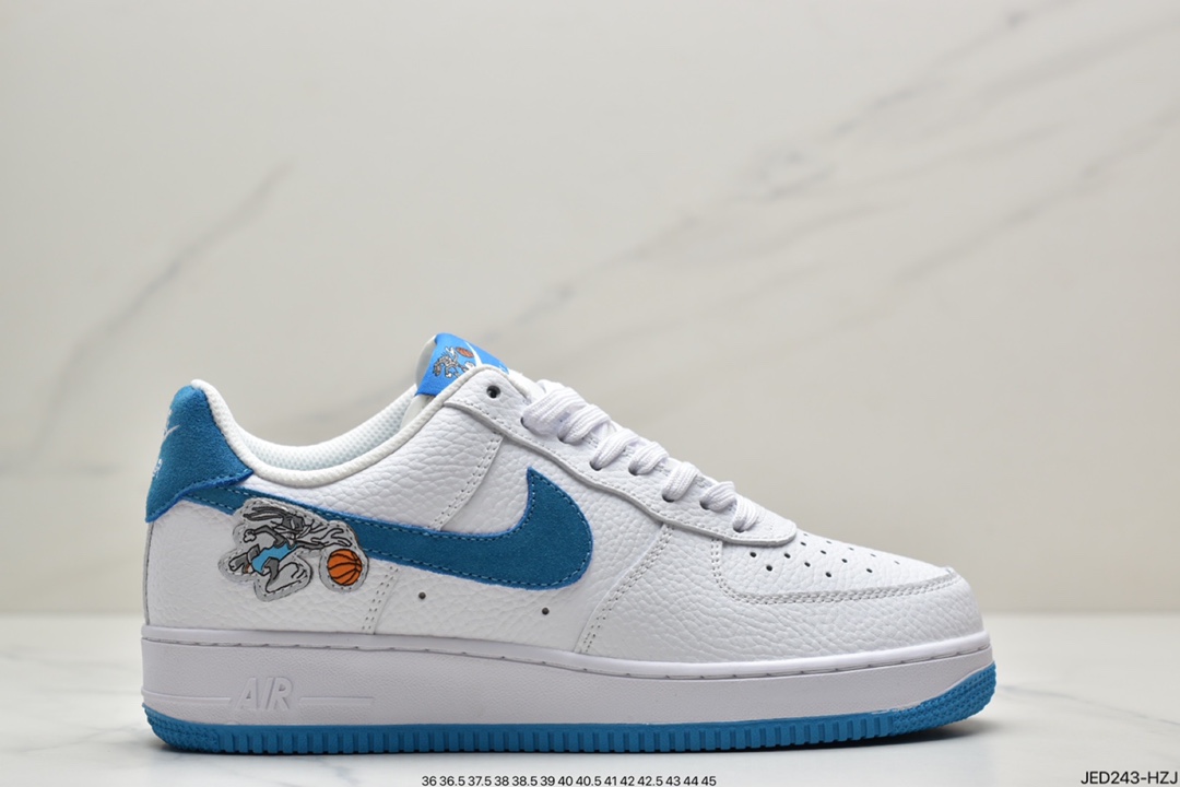 150 The Space Jam x Nike Air Force 1 ’07 Low”Hare”空军一号 DJ7998-100