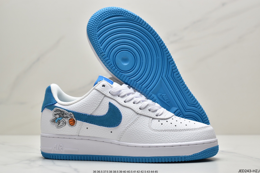 150 The Space Jam x Nike Air Force 1 ’07 Low”Hare”空军一号 DJ7998-100