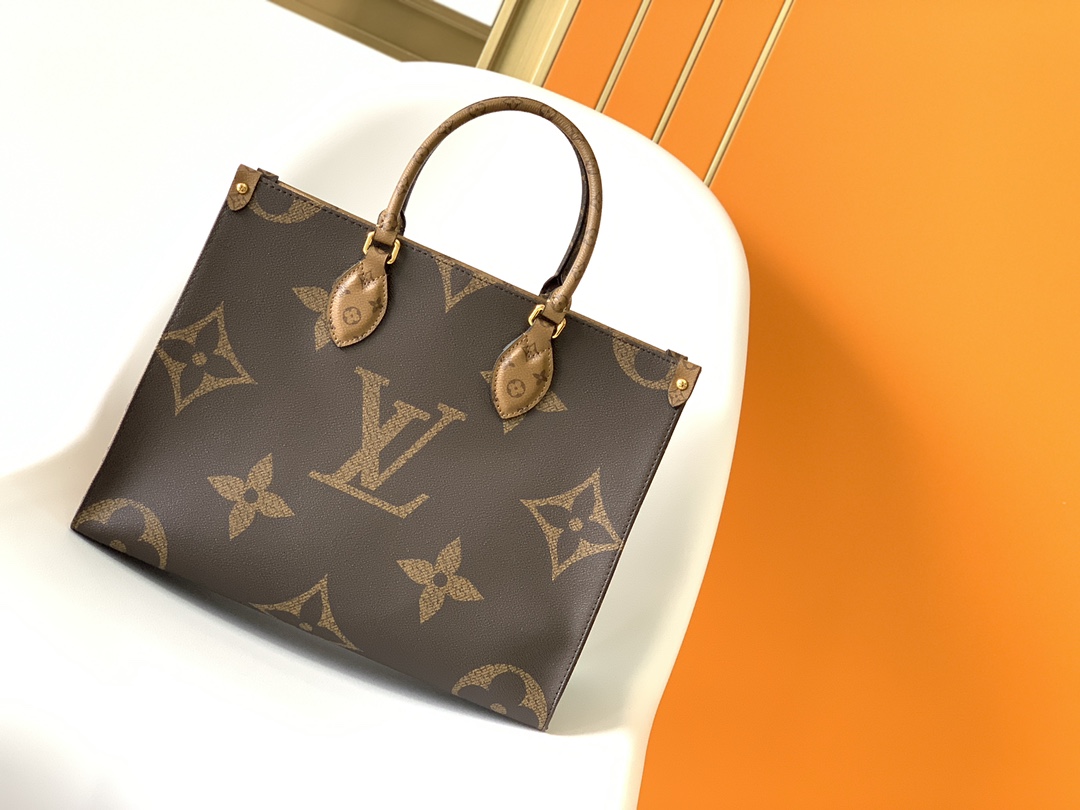 LOUIS VUITTON Onthego MM 2way shoulder hand bag