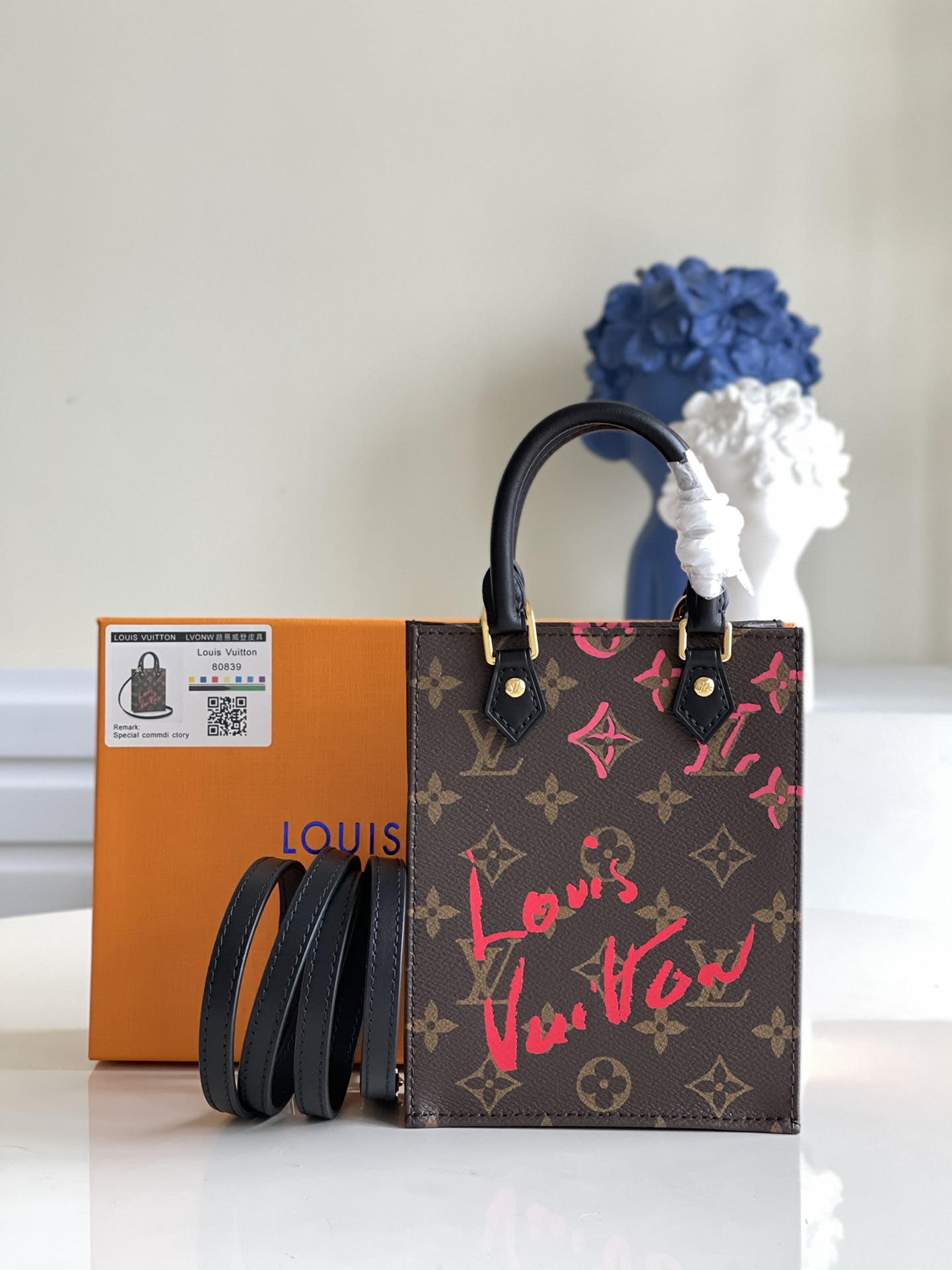 Louis Vuitton LV Sac Plat Bags Handbags Monogram Canvas M80839