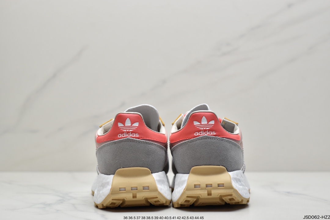 200 阿迪达斯adidas Racing 1 Boost Prototype  速度轻盈复古系列 百搭透气运动慢跑鞋 Q47991