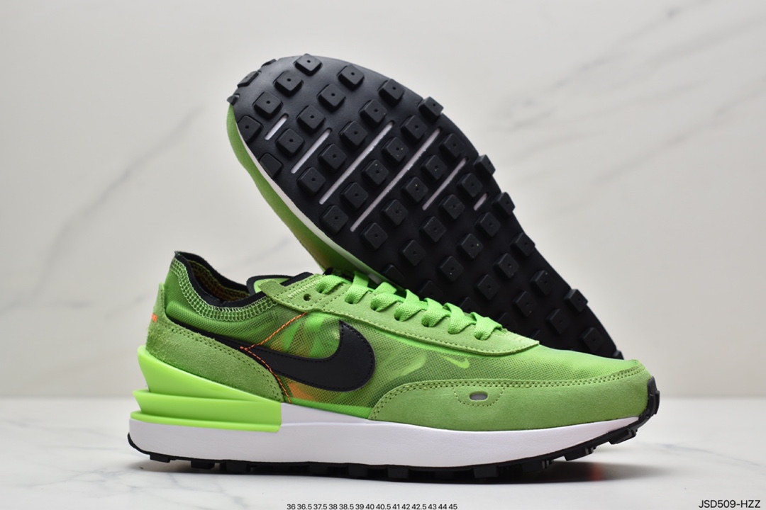 200 Nike Waffle One”Sleek/Black”华夫一代慢跑鞋DA7995-300