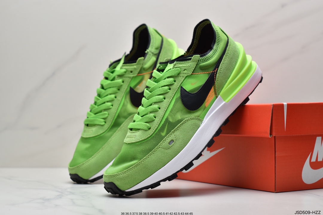 200 Nike Waffle One”Sleek/Black”华夫一代慢跑鞋DA7995-300