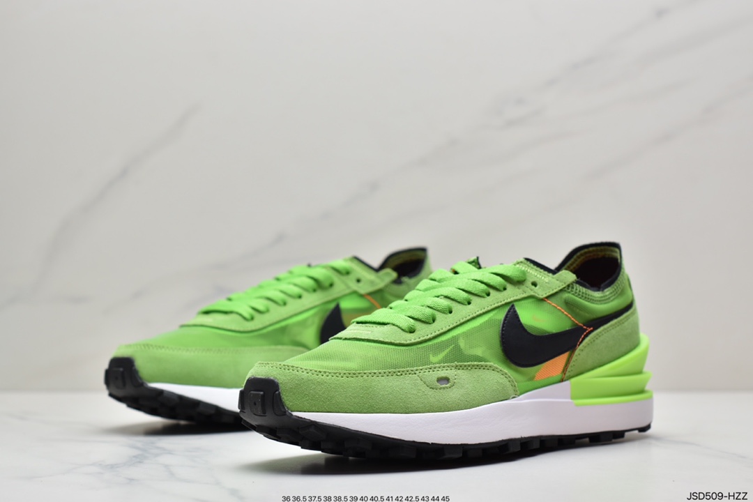 200 Nike Waffle One”Sleek/Black”华夫一代慢跑鞋DA7995-300