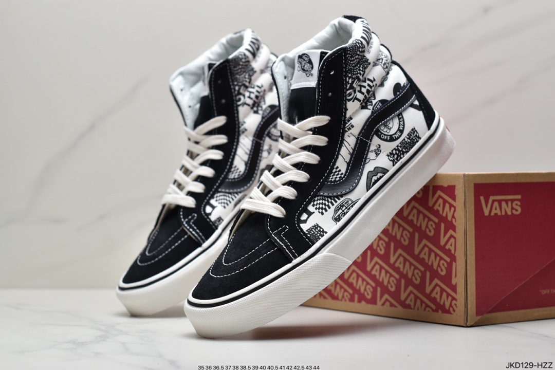 160 万斯VANS SK8-HI 经典高低帮硫化休闲运动帆布板鞋