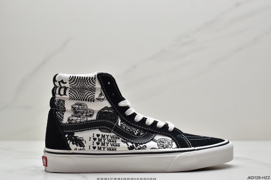 160 万斯VANS SK8-HI 经典高低帮硫化休闲运动帆布板鞋