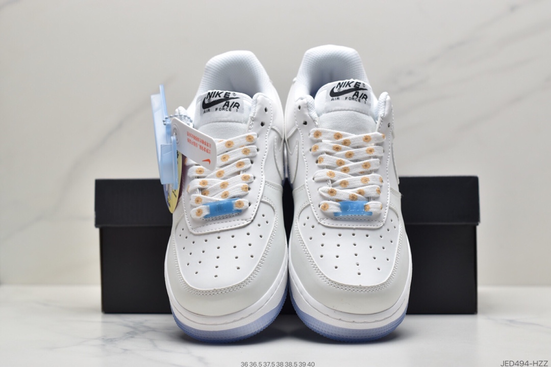 150 Nike Wmns Air Force 1 ’07 Low”UV White/University Blue Pack”白蓝满面热感应”DA8301-100