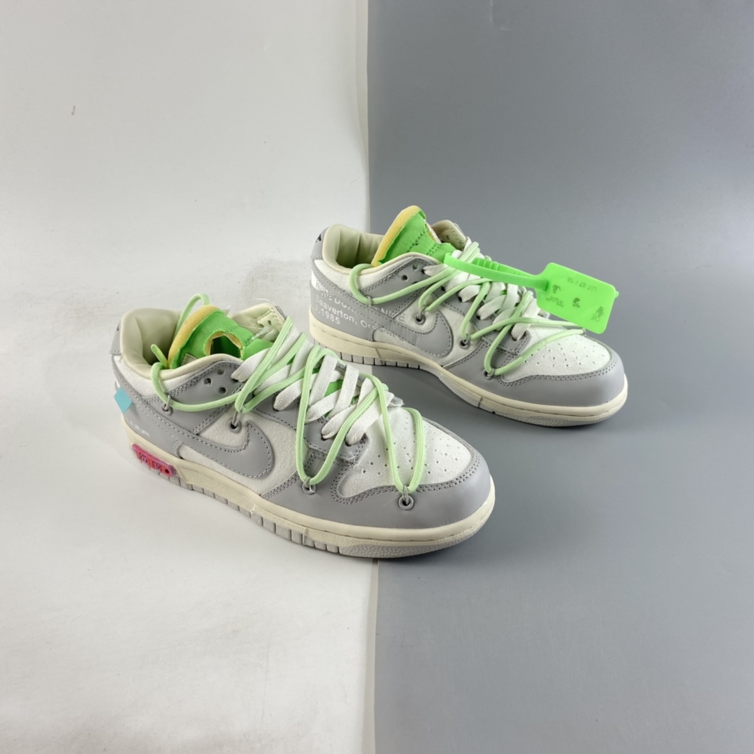 P400  VIRGIL ABLOH设计师独立品牌Off-White x Nike SB Dunk Low”The 50”扣篮系列低帮经典百搭休闲运动板鞋 DM1602-108