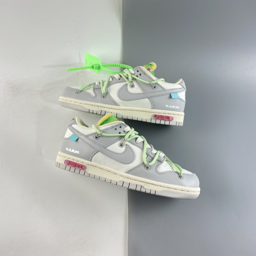 P400  VIRGIL ABLOH设计师独立品牌Off-White x Nike SB Dunk Low”The 50”扣篮系列低帮经典百搭休闲运动板鞋 DM1602-108