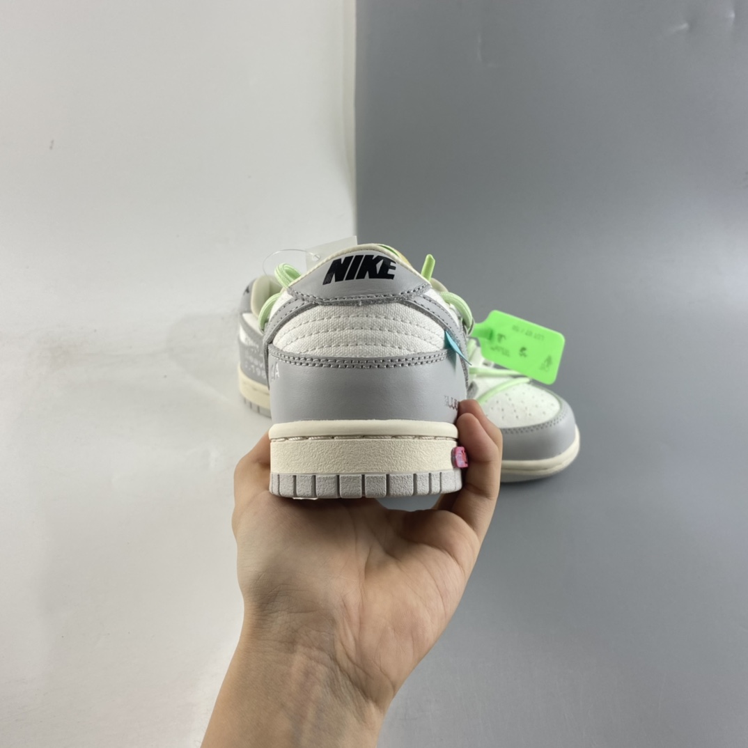 P400  VIRGIL ABLOH设计师独立品牌Off-White x Nike SB Dunk Low”The 50”扣篮系列低帮经典百搭休闲运动板鞋 DM1602-108