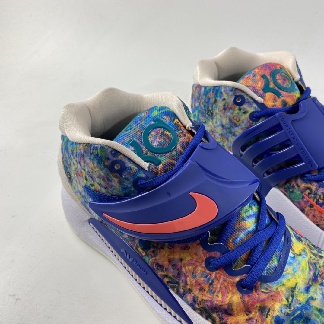 P260   Nike Zoom KD14 EP 凯文杜兰特14代 实战篮球鞋 CZ0170-400