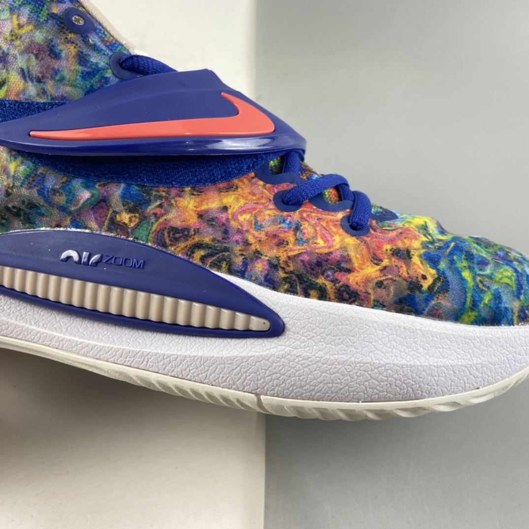 P260   Nike Zoom KD14 EP 凯文杜兰特14代 实战篮球鞋 CZ0170-400