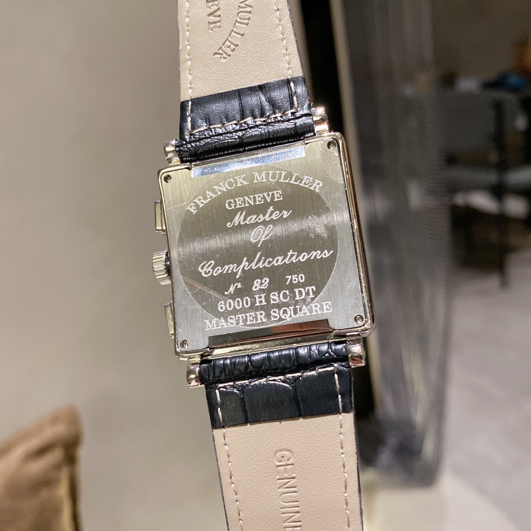 Fashionable Swiss Stone Core Watch with Post-Gay Bridge Design and German Calf Skin Strap - 图片 8