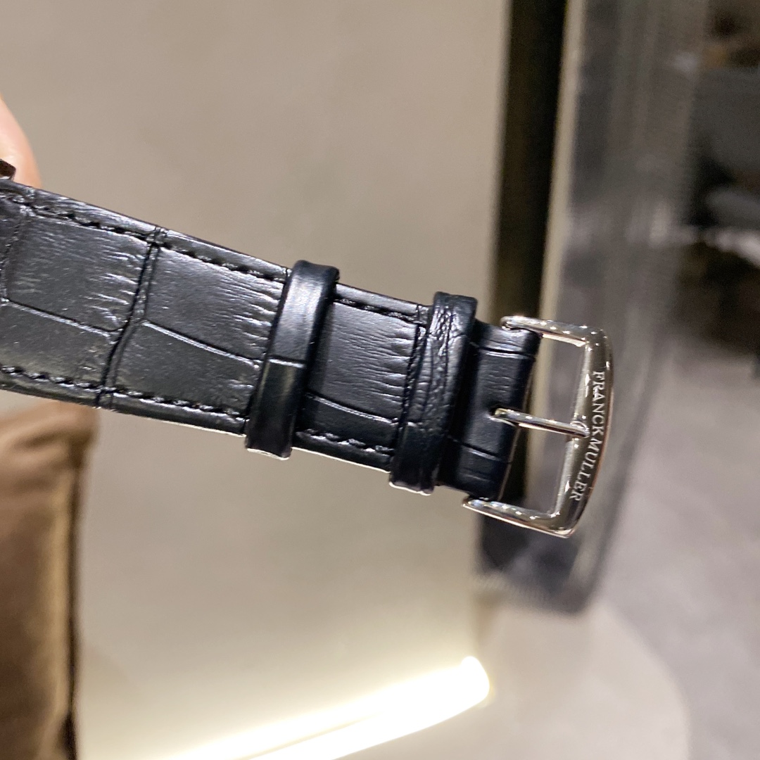 Fashionable Swiss Stone Core Watch with Post-Gay Bridge Design and German Calf Skin Strap - 图片 9