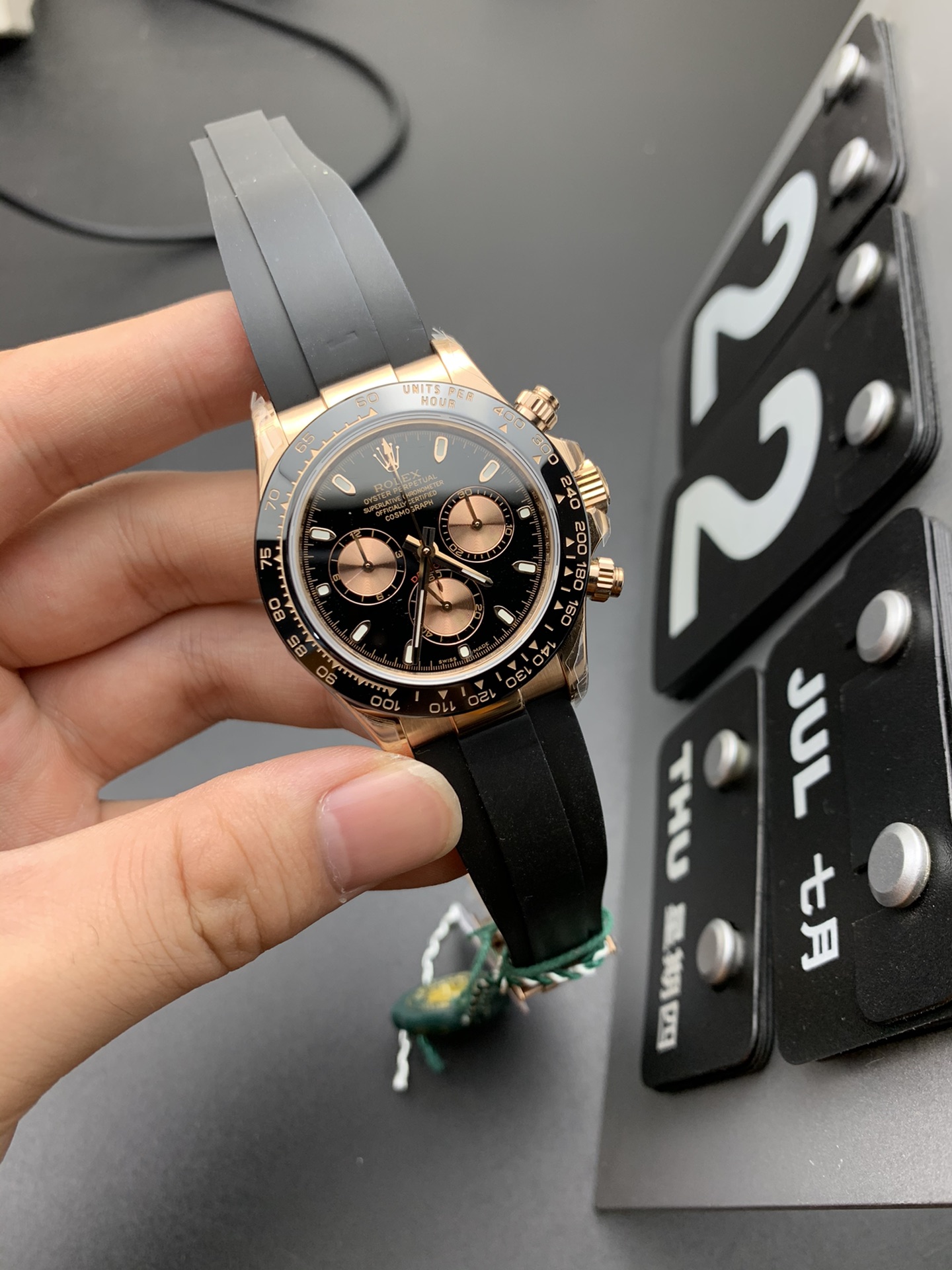 Rolex JH 玫瑰金迪