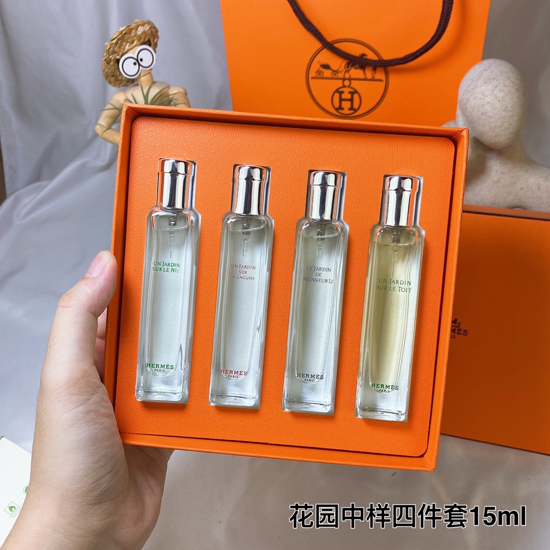 Hermes Garden Collection Miniature Set - 4 x 15ml Perfume Set 2 i1626953613 9644 0