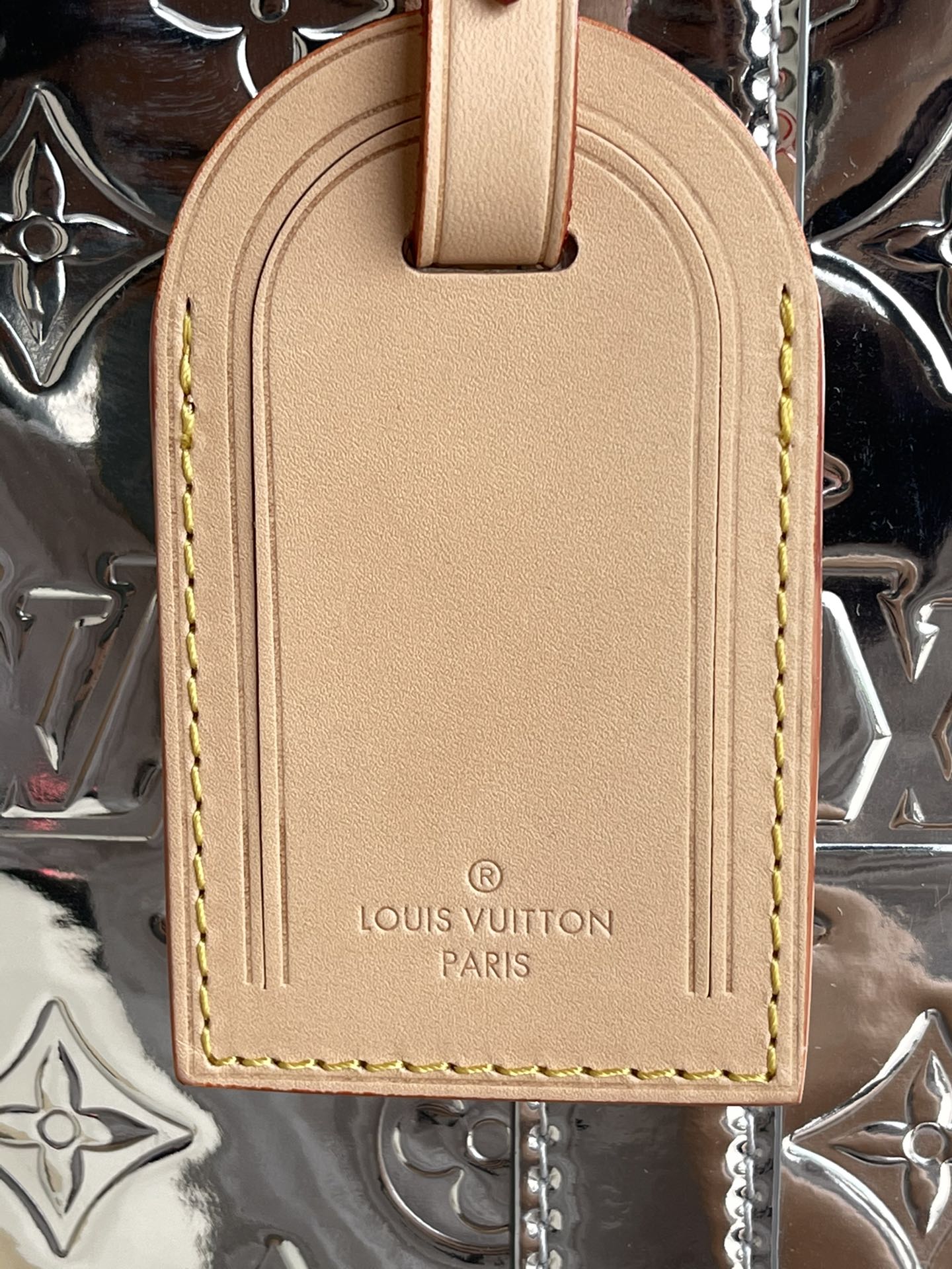 Louis Vuitton, Bags, Virgil Abloh Louis Vuitton Neo Porte Documents  Voyage Mirror Silver Monogram Bag