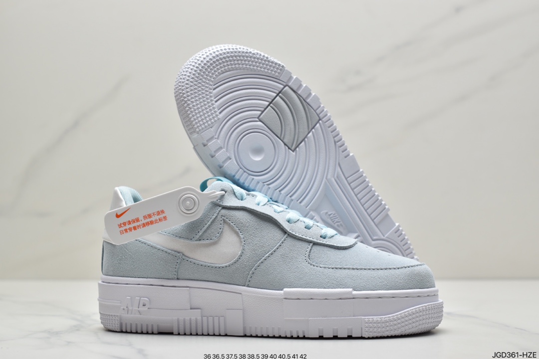 180 耐克Nike Air Force 1Pxel ”Mint Gren”女款  DH3855-400