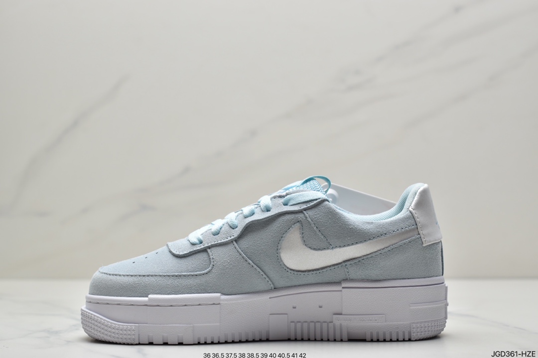 180 耐克Nike Air Force 1Pxel ”Mint Gren”女款  DH3855-400