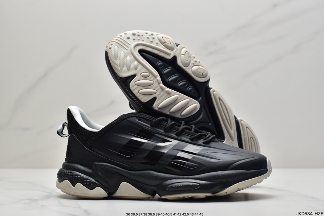 160 阿迪达斯Adidas Ozweego adiPRENE Celox OZ赛洛克斯系列缓震复古老爹休闲运动慢跑鞋 GZ7277