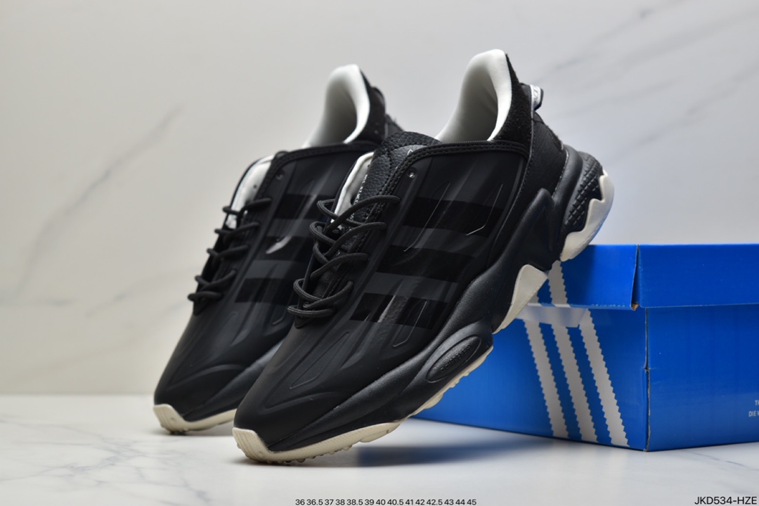 160 阿迪达斯Adidas Ozweego adiPRENE Celox OZ赛洛克斯系列缓震复古老爹休闲运动慢跑鞋 GZ7277