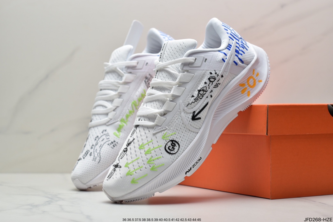 170 耐克Nike Air Zoom Pegasus 38 针织透气 登月38代DM8061-004